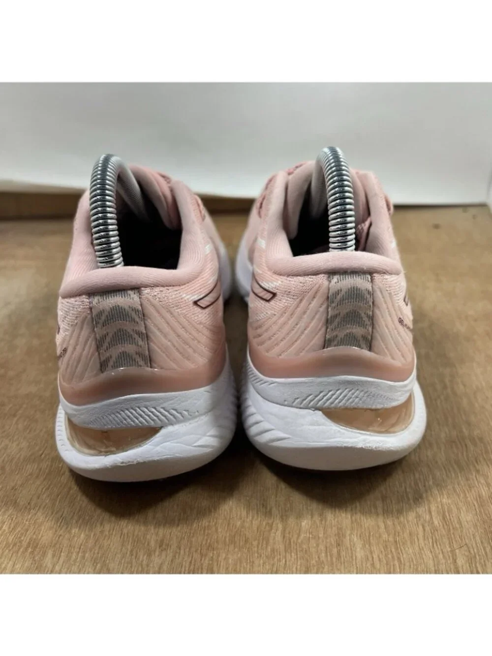Asics Pink Athletic Running Shoes